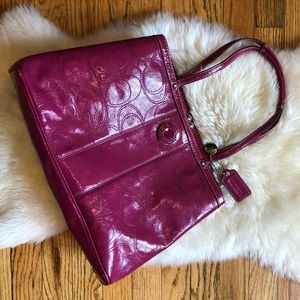 Authentic pink COACH purse